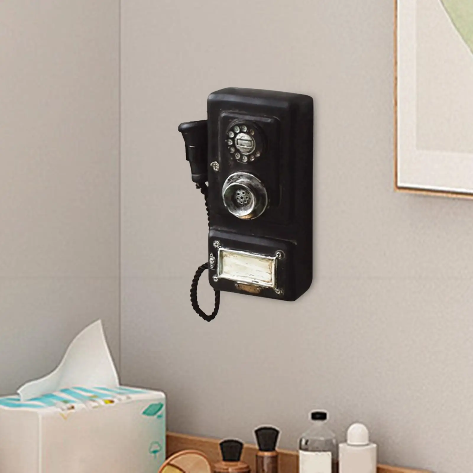 Retro Telephone Home Phone Vintage Style Telephone for Home Wall Office