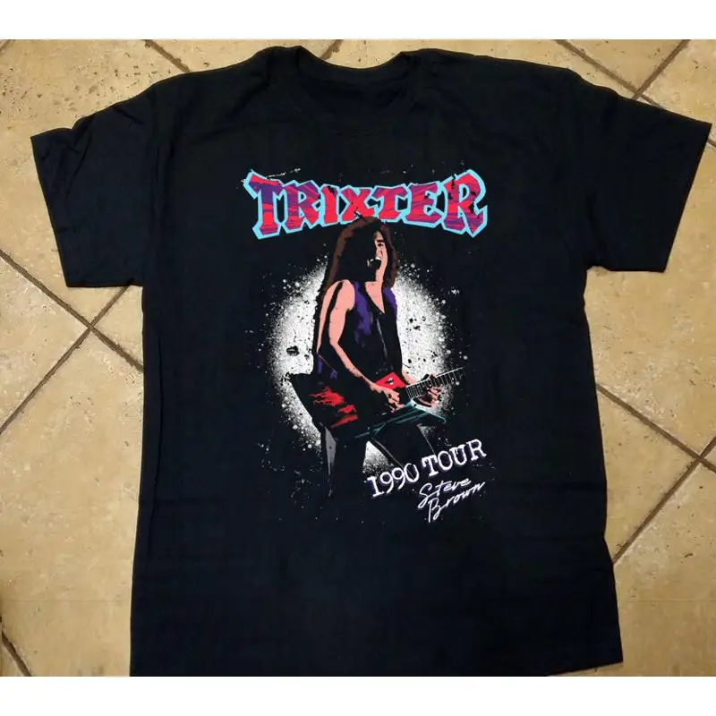 Camiseta Trixter Band Steve Brown Tour, todas las tallas S a 5Xl Ge078