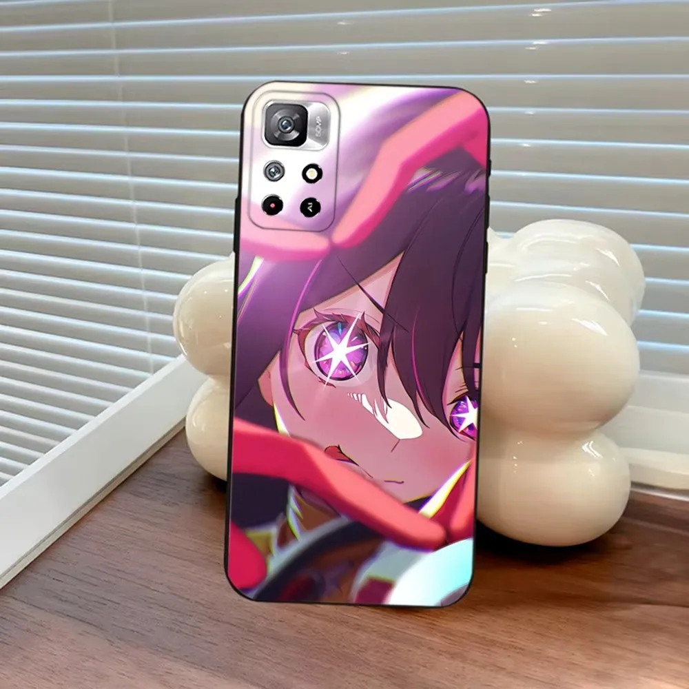 Anime Oshi No Ko Phone Case For Samsung S25,S24,S23,S22,S21,FE,S30,S20,S10,Plus,Ultra,Lite 5G Silicone Cover