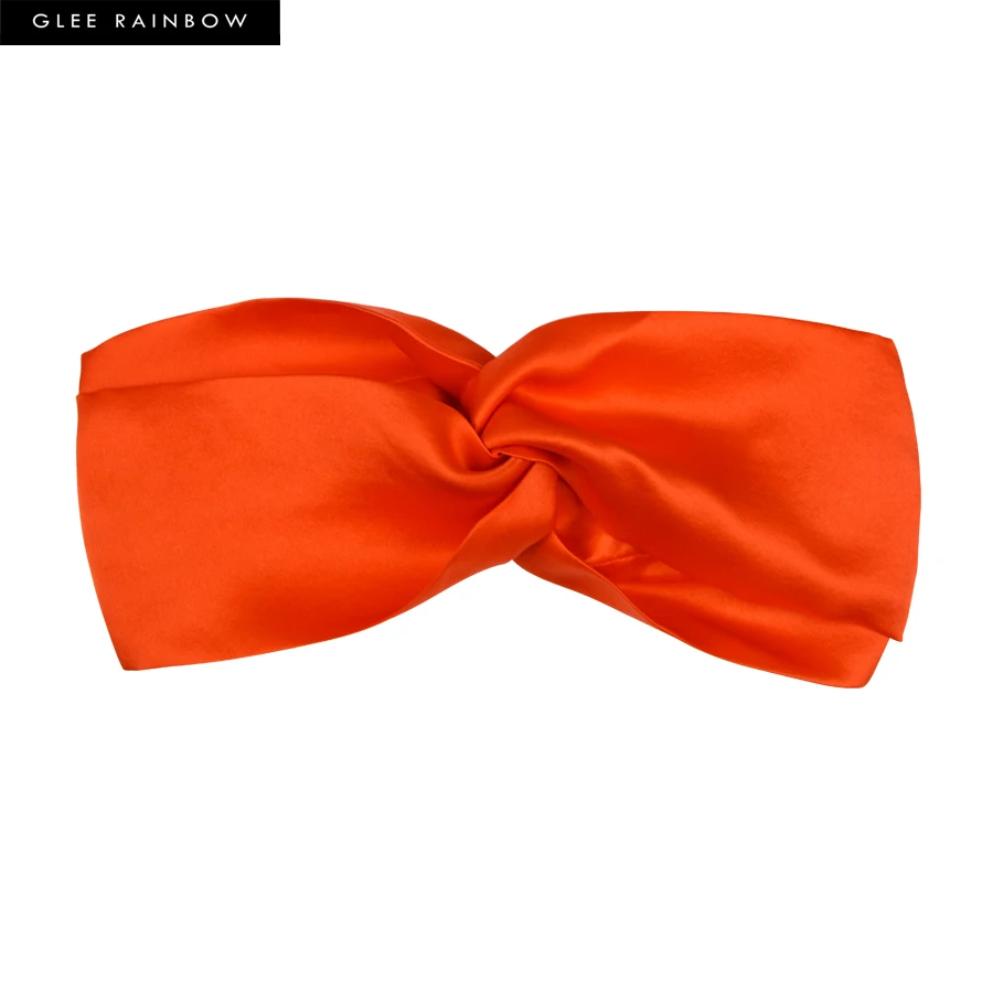 g-rainbow-wide-silk-elastic-crossed-plain-satin-fashionable-hair-band-summer-orange-color-european-style-out-new-jewelry