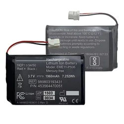 EME11-P506 originale per P hi.li ps Batteria Moni tor per pressione sanguigna senza mercurio REF 989803193431   Batteria agli ioni di litio da 3,7 V 1960 mAh