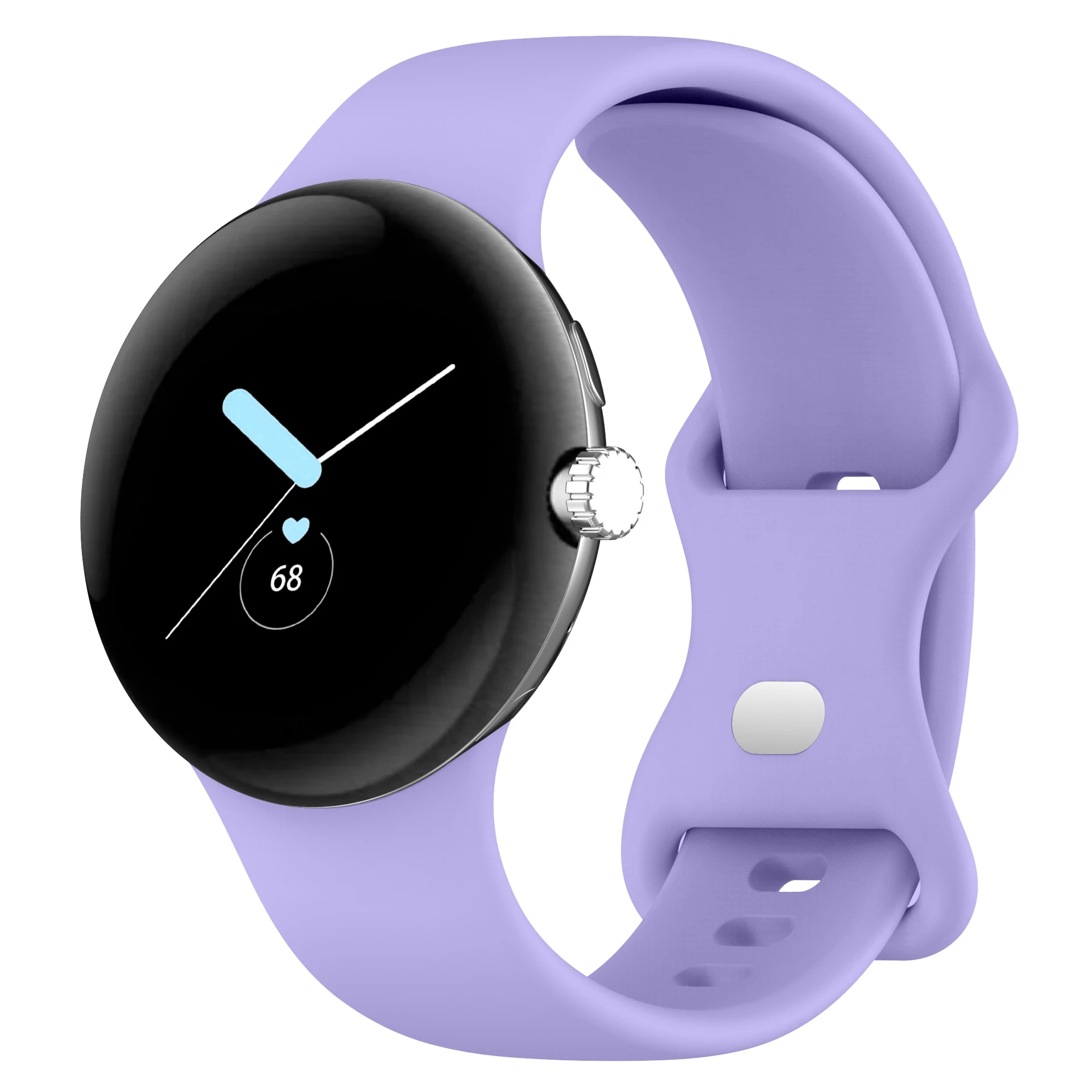 Band for Google Pixel 1 Band Watch Strap Girls Bracelet Women Universal Accessories Original Deep Purple Silicone Band Watches