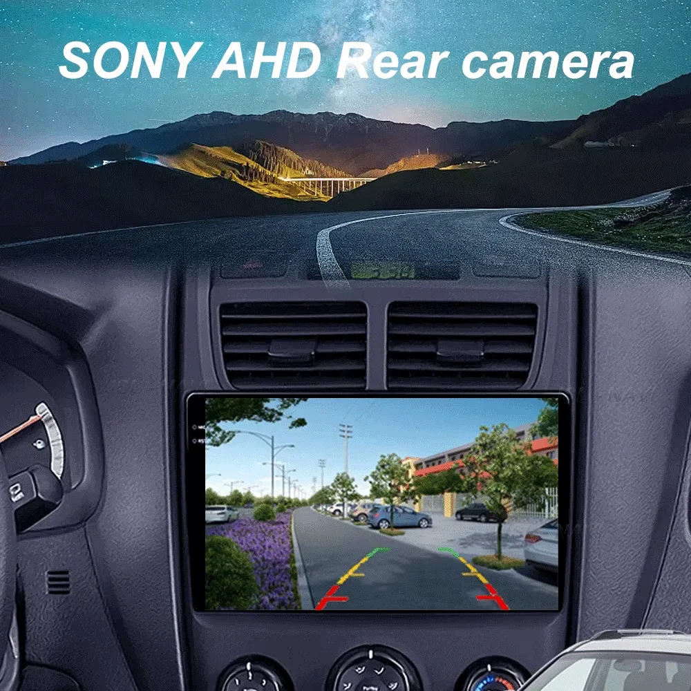 Radio de coche Android 15 para Kia Sportage 2 2007-2009 navegación GPS reproductor de vídeo Multimedia estéreo inalámbrico Carplay