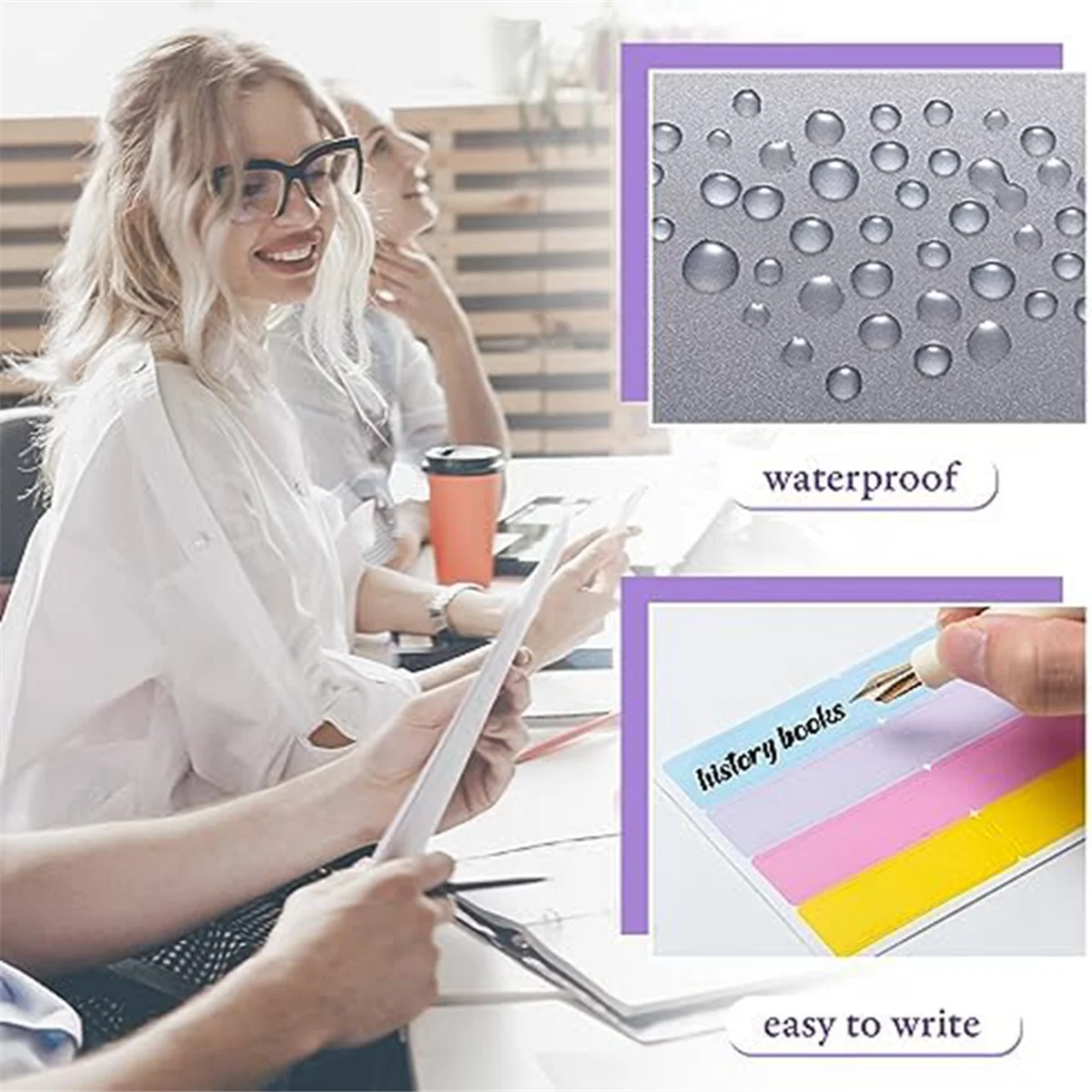 Scrapbook Paper Dividers for Dividing, Scrapbook Paper Storage, Cardstock, Table Dividers, File Library B, 12x12 pol