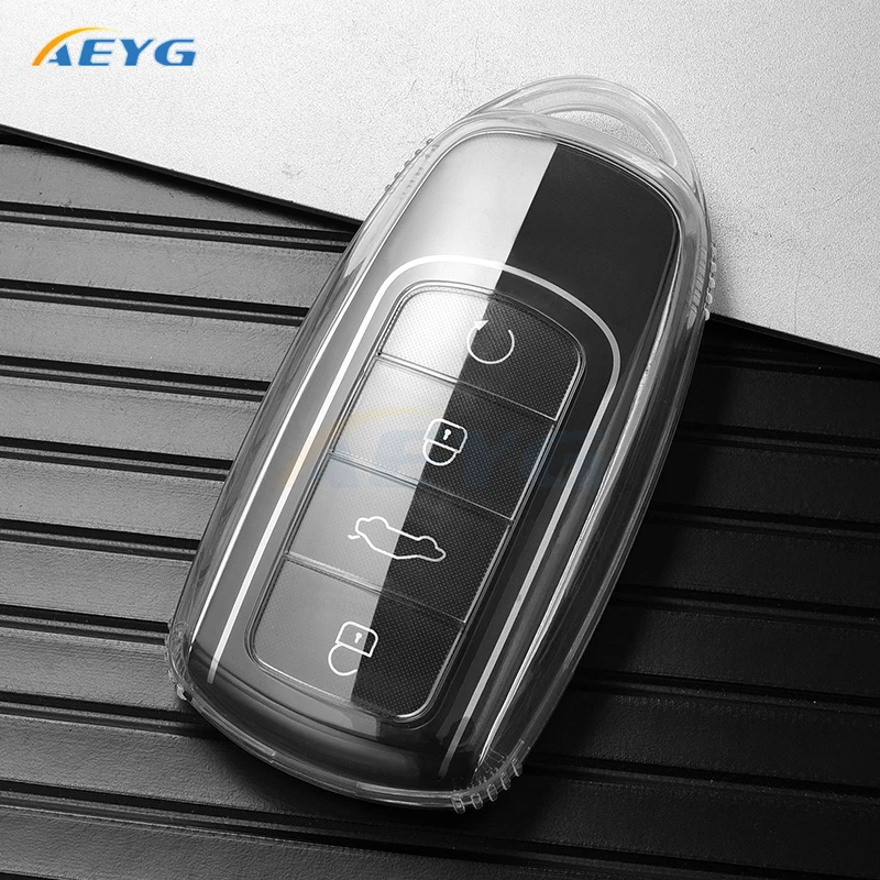 TPU Car Key Case Cover For Chery Tiggo 8 Pro Tiggo 8plus New 5 plus 7pro Chery Tiggo 7 Pro Max Omoda 5 C5 Modod Protector Fob