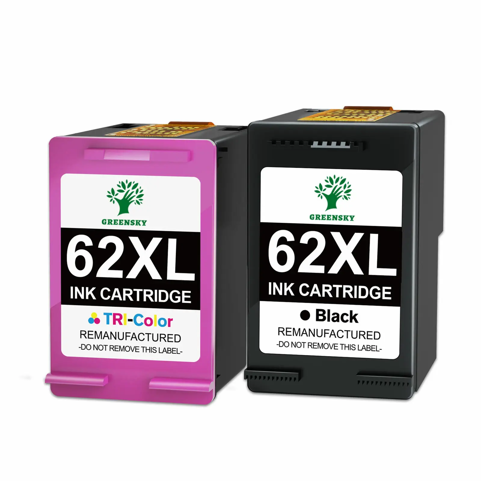 

Ink Cartridges 62 XL 62XL for HP ENVY 5660 5642 5643 5640 7645 7644 7640 2 Pack