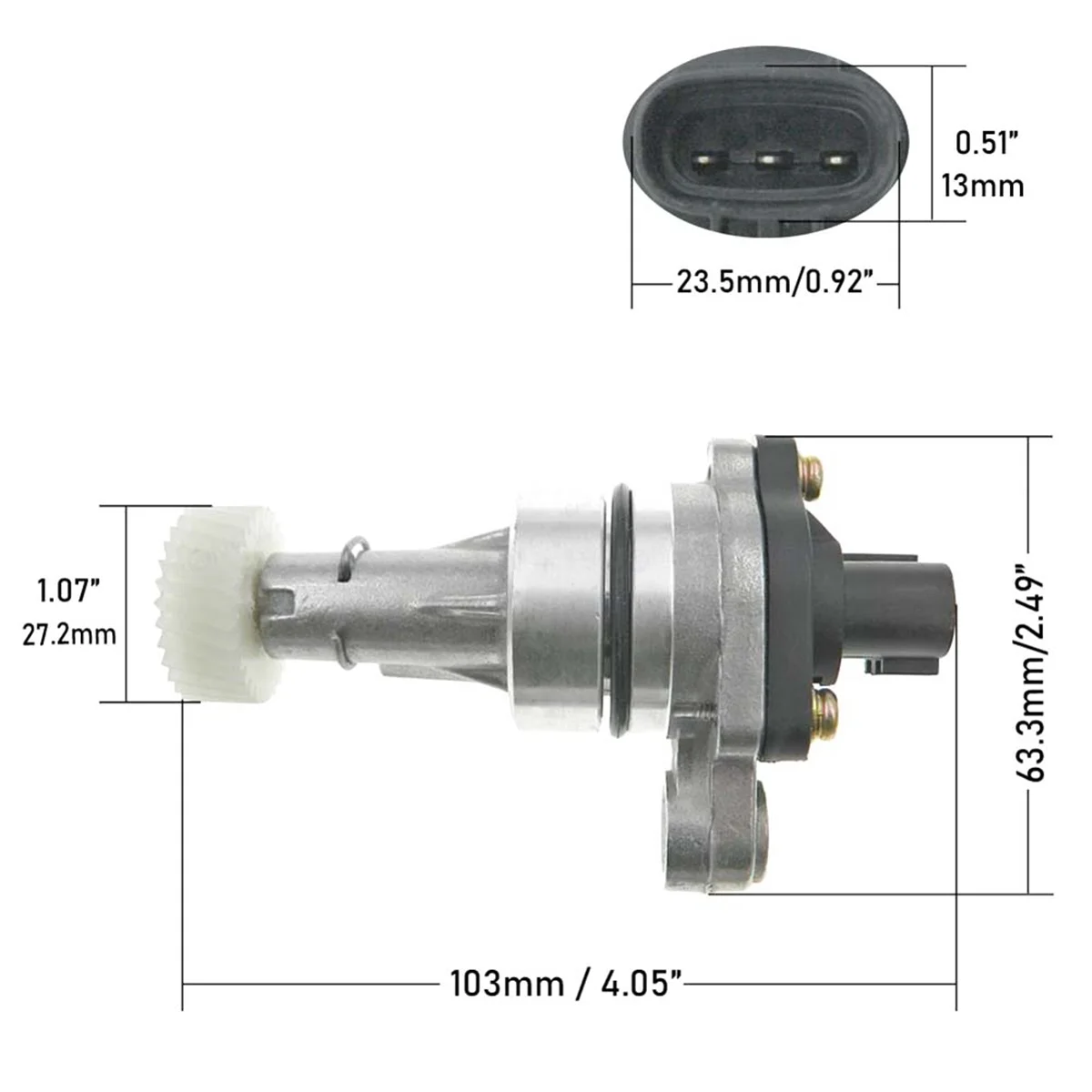 93741426   Sensor de velocidad SU13953 Sensor de velocidad del vehículo para GM AVEO G3