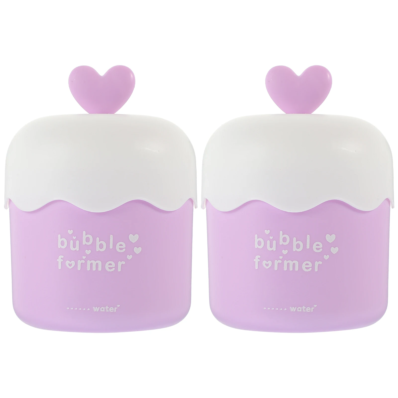 

2Pcs Face Wash Foamer Portable Facial Bubble Maker Small Simple Structure Easy Operation Durable Reusable Face Wash Foamer