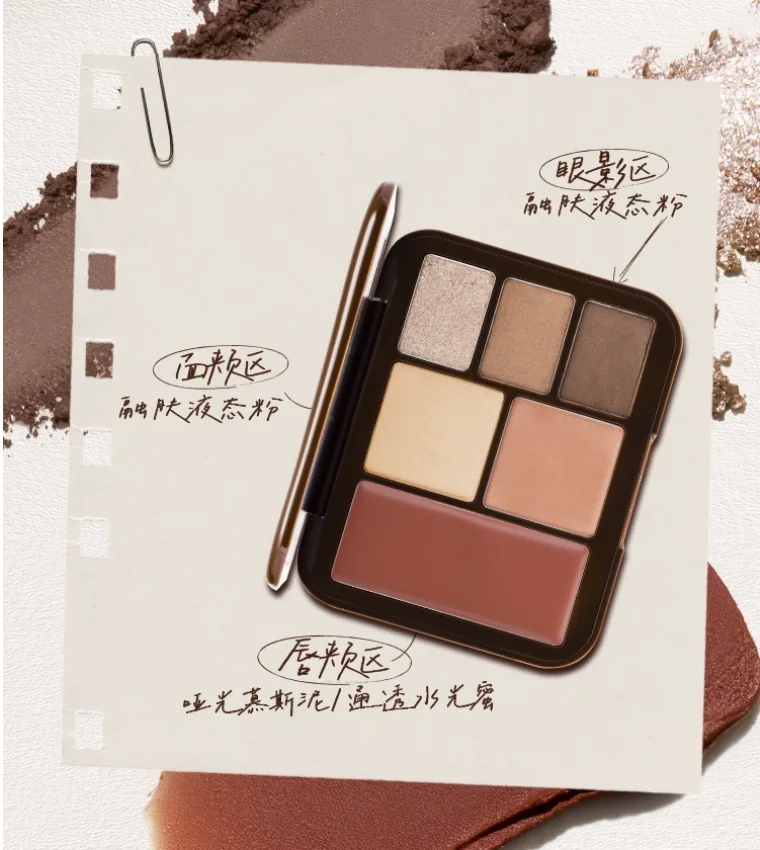 Joocyee Lookbook Multi Palette fard à paupières Blush lèvres boue surligneur mat Satin miroitant visage maquillage cosmétiques