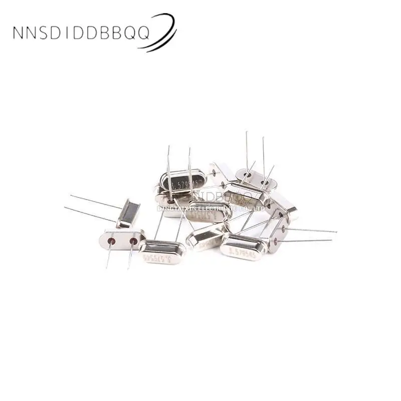 10PCS HC-49S 26MHz 2-Pin Quartz Crystal Oscillator DIP Passive Components Oscillator  Electronic Components