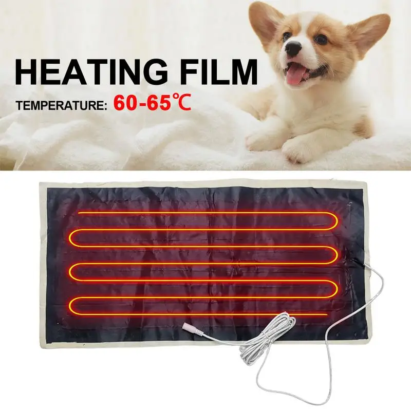 30x60CM 30W Large Electric Heating Pad for Camping Back Pain Relief Heat Therapy Heated Blanket Winter Keeping Warm Mat Sheet