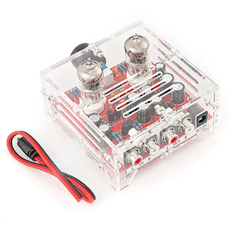 

XH-A201 Audiophile Grade 6J1 Tube Amplifier Front Board HIFI Class A Tone Board Power Module AC 12V Durable