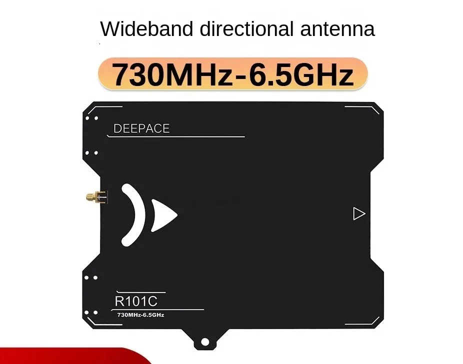 R101C 6.5GHz Broadband Directional Antenna UWB High Gain Ads-b Antenna, Drone Image Transmission