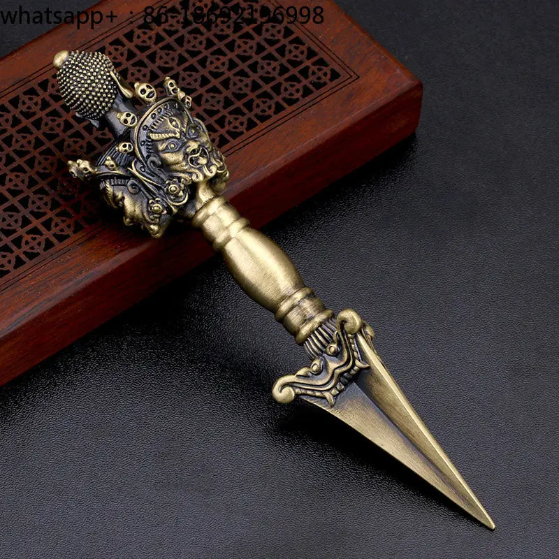 Brass Beijing-style Filth Vajra Pestle Ornament