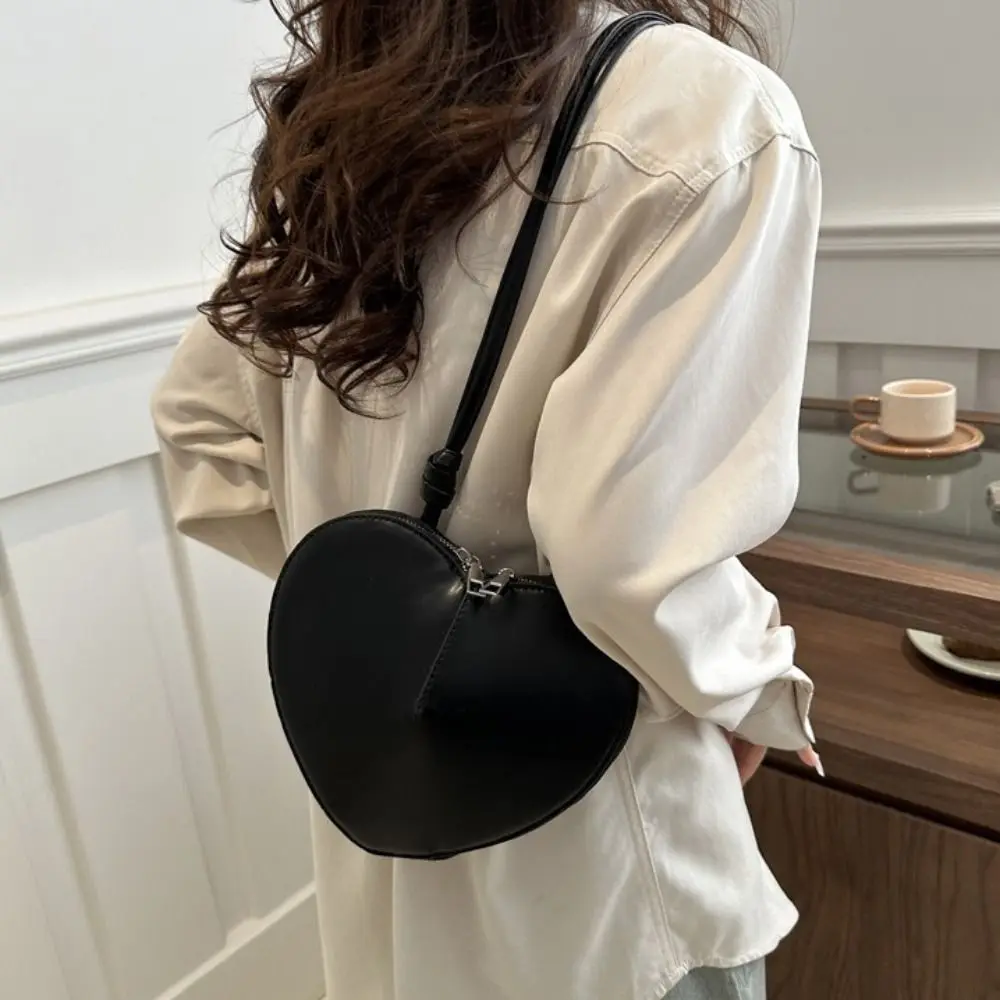 

Сумка-сердечко из искусственной кожи, многофункциональная, универсальный дизайн, сумка на одно плечо, модный стиль, уникальный дизайн, сумка через плечо