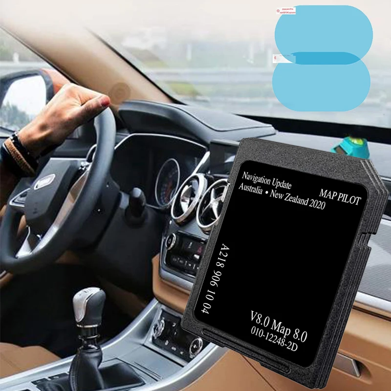 SD Navi kit GPS Upgrade Maps Australia New Zealand V8 2020 for Mercedes A/B/C/CLA/CLS/E/GLA/GLC/GLE Car Garmin Navigation 8GB