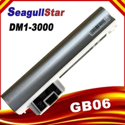 Batería plateada para HP Pavilion dm1 3000/3105m/3115m, DM1Z-3200 GB06, HSTNN-OB2D, HSTNN-YB2D, OB2D, YB2D, HSTNN-LB2G, DM1 3000