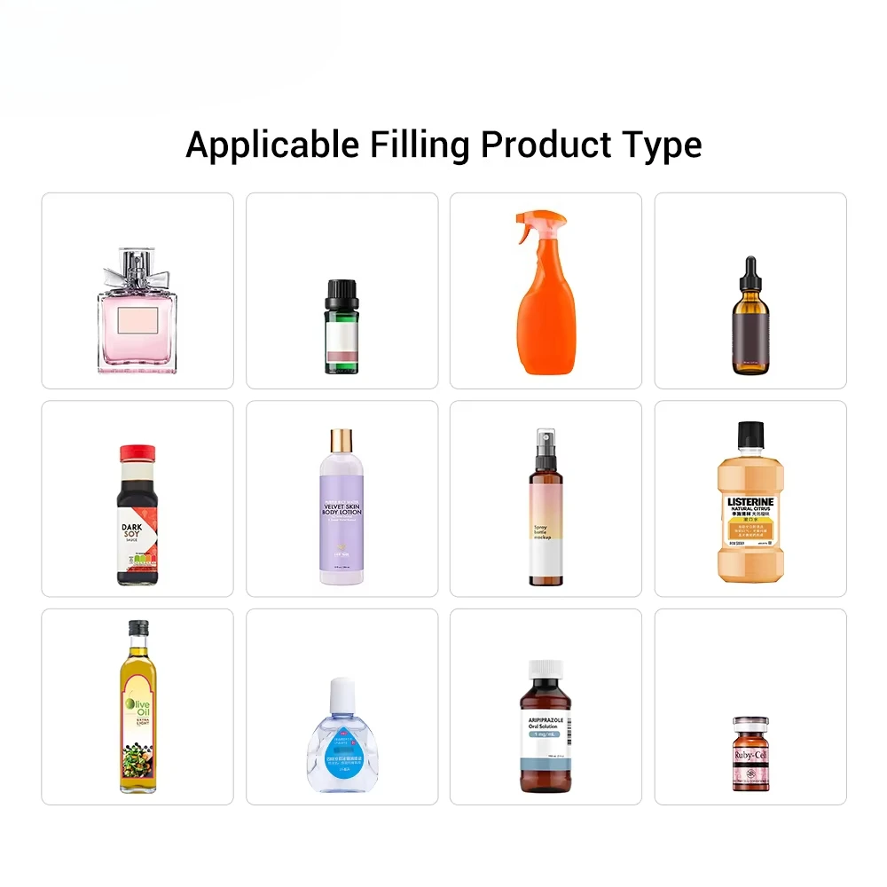 Producto Máquina llenadora de loción semiautomática para máquina llenadora de cosméticos