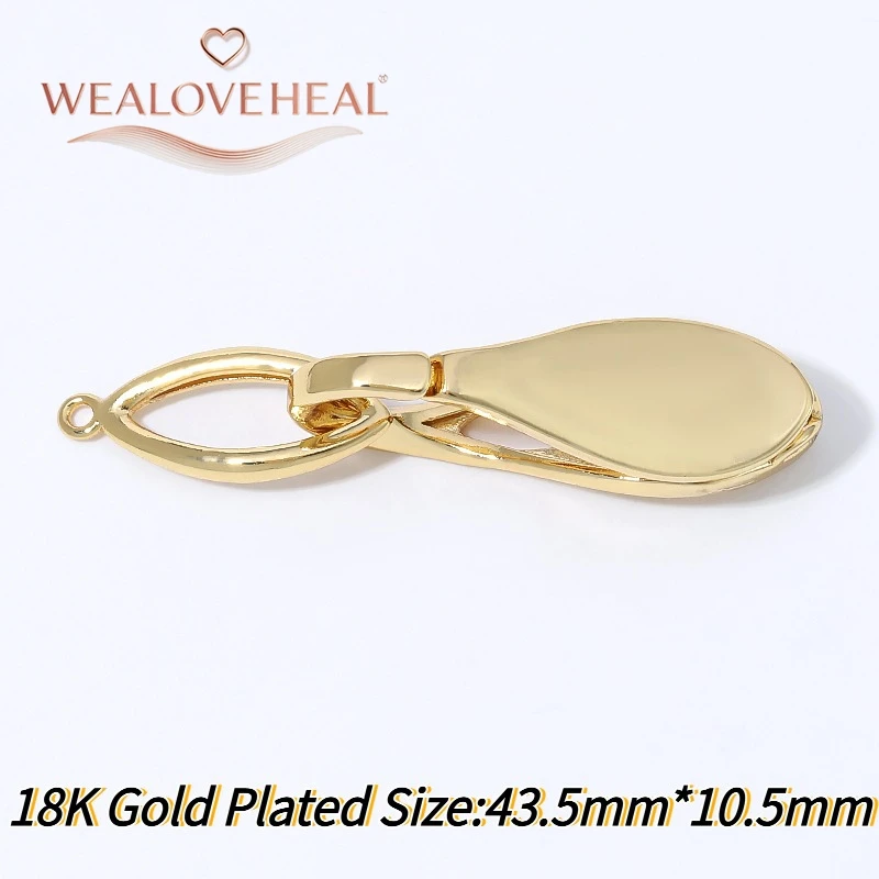armband verschluss, 1/2 Stück 18K vergoldeter Messing-Bienenverschluss, mit Honigbienen-Motiv auf Muschel, Druckknopfverschluss mit Kleeblatt-Endstück für DIY-Perlenschmuckzubehör – Detail 36