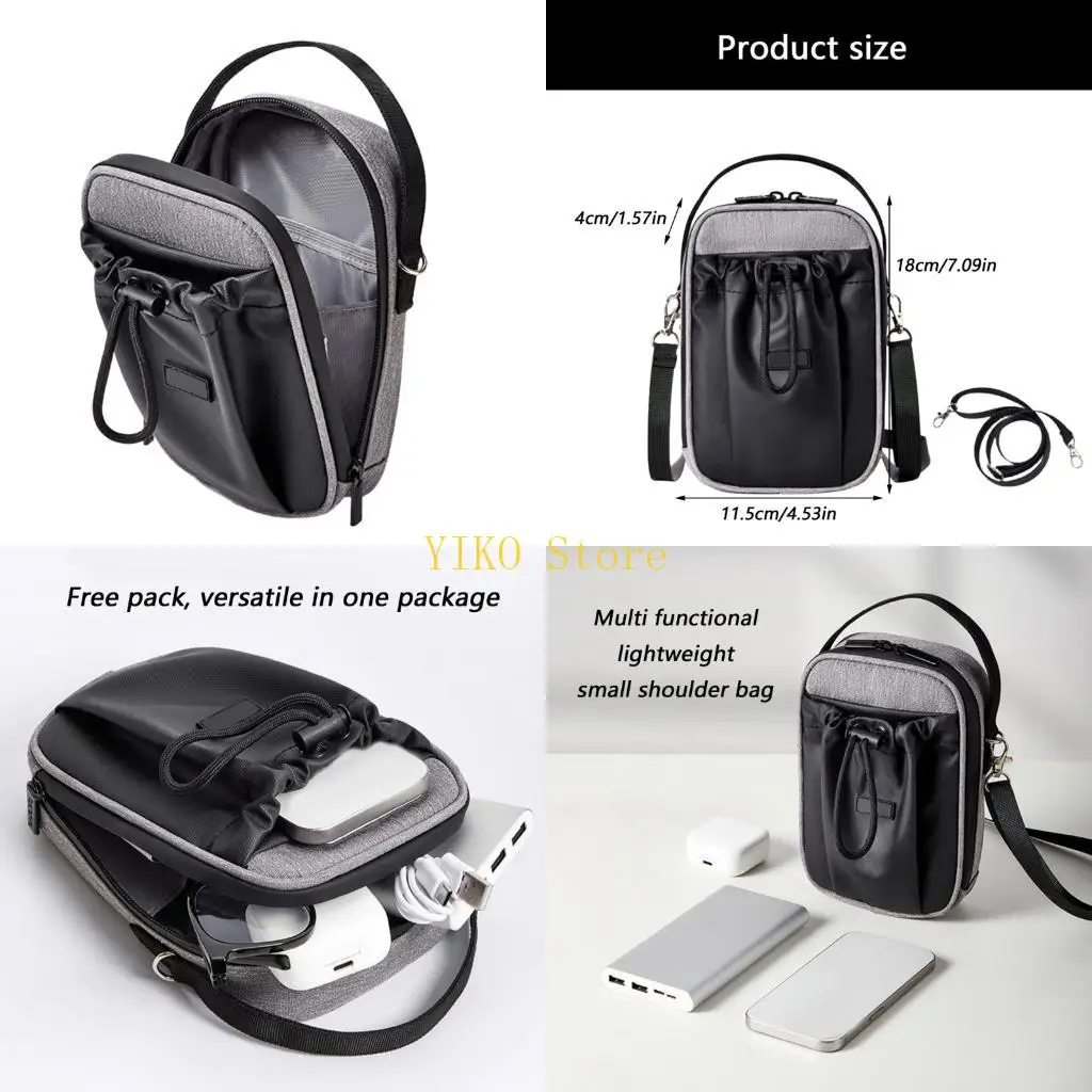 

K32C Lightweight Daily Crossbody Bag Men Splashproof Compact For Essential