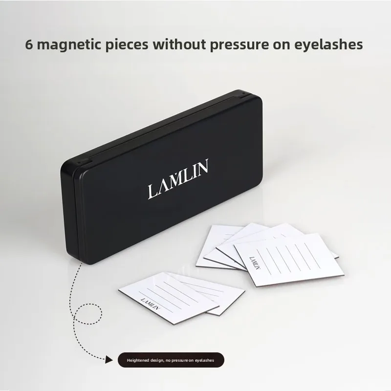 Portable Eyelash Magnetic Storage Box Grafted Eyelash Magnetic Lash Tiles Lash Orgnizer Box Lash Plates Magnetic