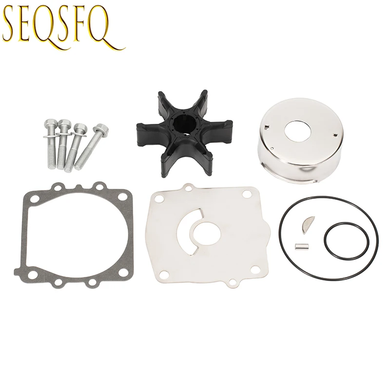 6G5-W0078 Water Pump Impeller Kit For Yamaha 2-Stroke 150 175 200 225HP Boat Motor 6G5-W0078-00 6G5-W0078-A1 6E5-44352