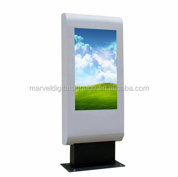 

Mwe Custom 46 Inch Lcd Digital Signage Outdoor Advertising Screen Display Outside Standing Lcd Display Machine for Advertising