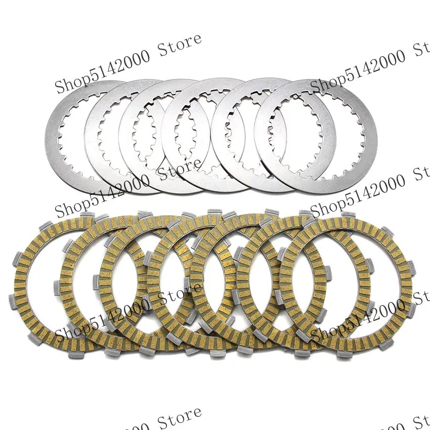 Clutch Friction Disc Plate Kit For Honda CRM250R ATC250 RF/RG MD24 TRX250R XR400R OEM:22201-MAL-600 22201-KAE-000 22201-KAE-000