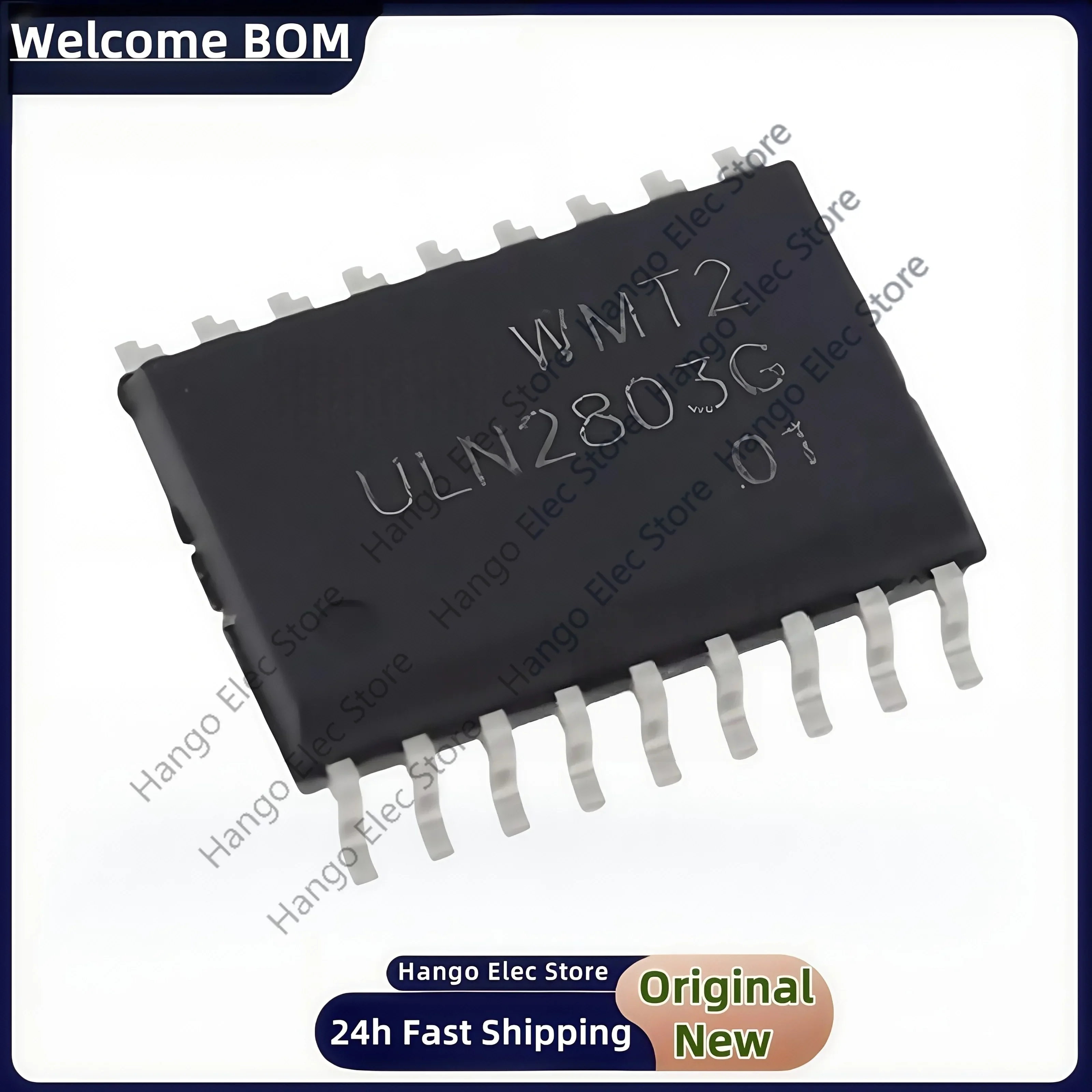 

10pcs/Lot Original ULN2803G ULN2803 SOP-18 transistor driver chip