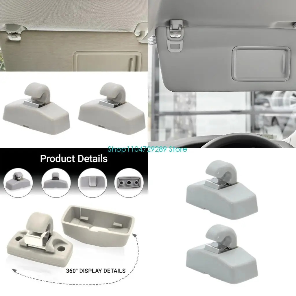 

D8KE Vehicle Sun Visors Holder Quick Mounting Solution Long Lasting for Automotives