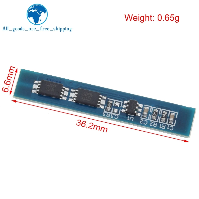 TZT 2S 3A Li-ion Lithium Battery 7.4v 8.4V 18650 Charger Protection Board bms pcm for li-ion lipo battery cell pack