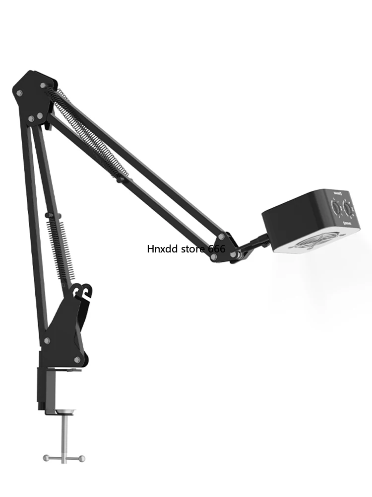 Lighting and cooling ventilation three-in-one ultra-long swing arm universal adjustment bracket