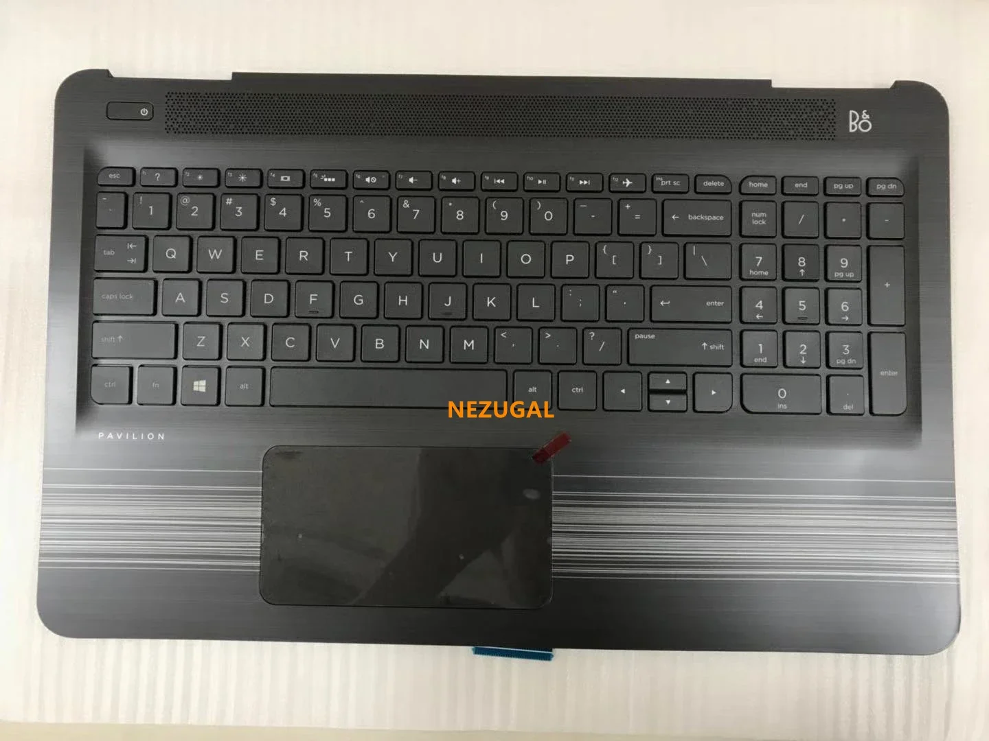 

Для HP Pavilion 15-AU 15-AL TPN-Q172 TPN-Q175 Подставка для рук Клавиатура Верхний корпус KB безель крышка верхняя оболочка