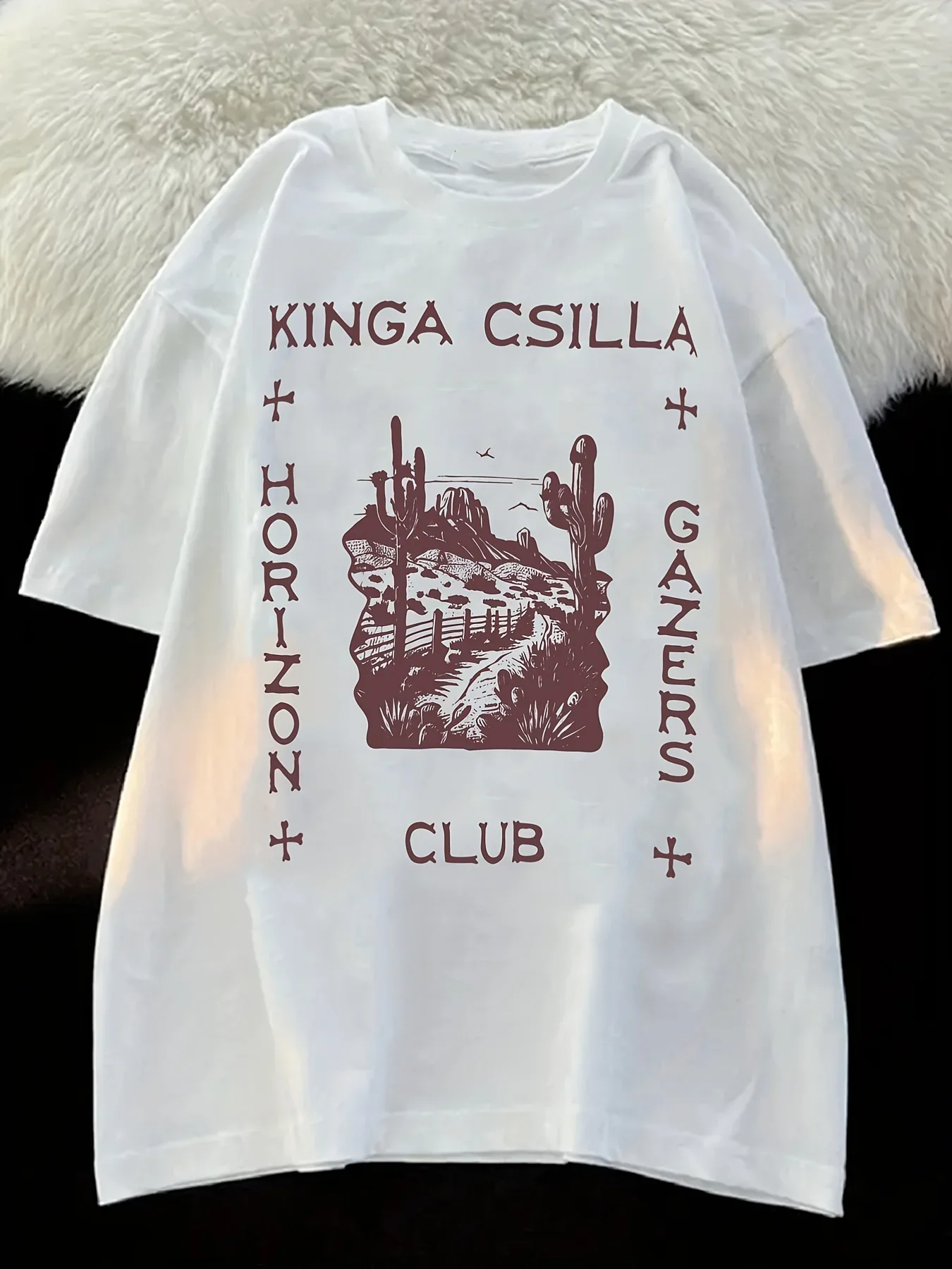 

Camiseta informal de manga corta Harajuku para mujerropa informal de uso diarioropa de calle Harajukucamisetasropa estética