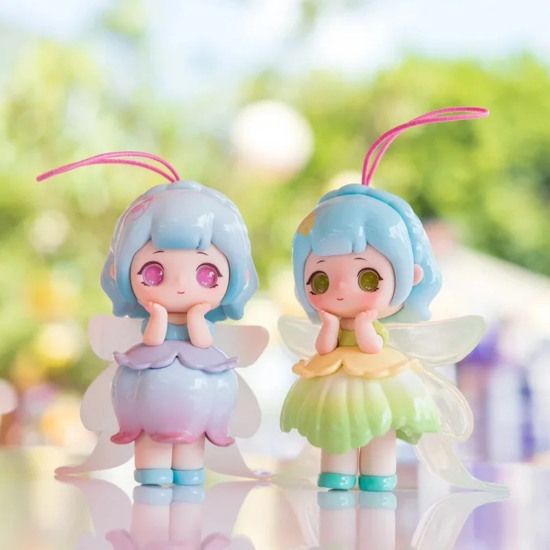 الأرواح الهمس الكمثرى زهرة صندوق أعمى سلسلة العصرية لطيف التماثيل الجدول زينة الفتيات هدية لعبة الهوايات تحصيل