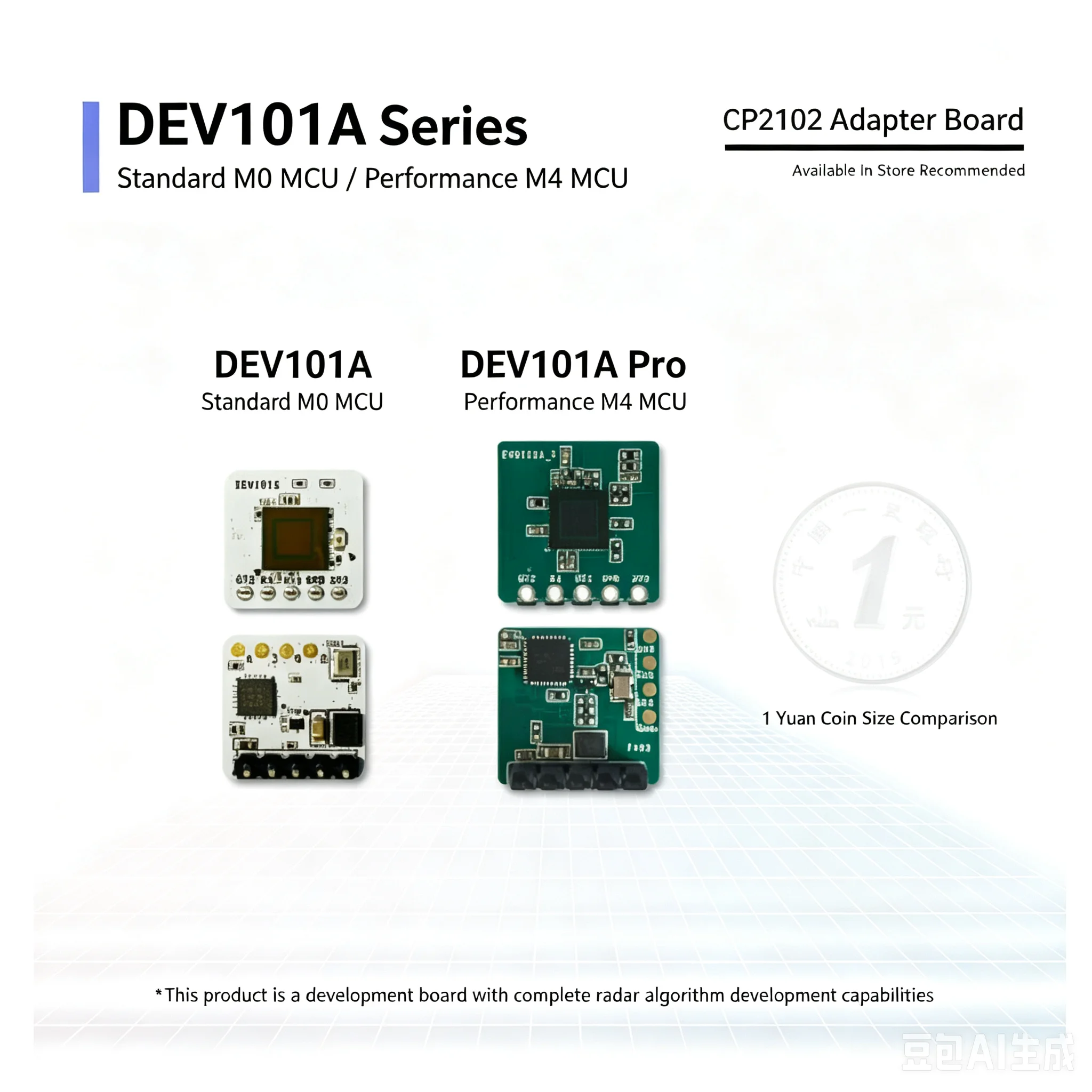 1pcs DEV101A Series Sicidian Micro Development Board AiP 1T1R 24G Millimeter-Wave Radar Sensor