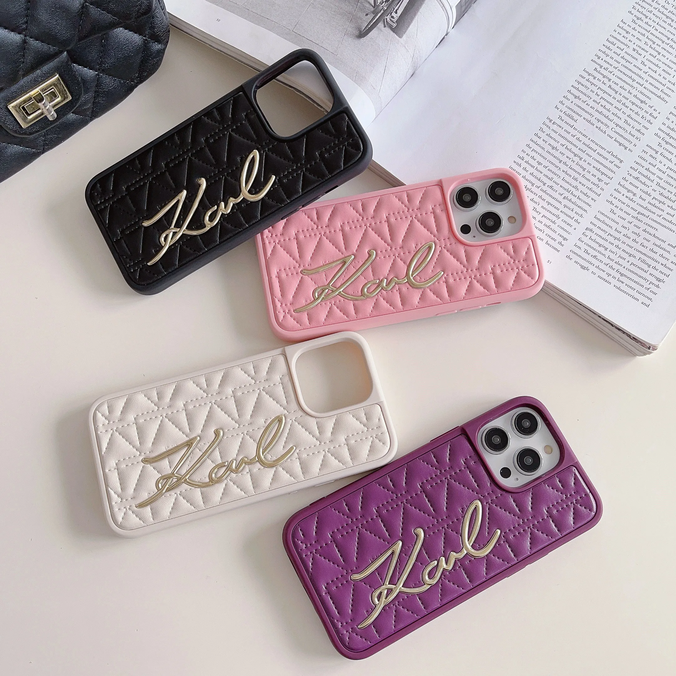 Solid color Impression electroplating pattern for iphone 14 14Promax 15Pro 15 15Promax 13 13Promax 16 16Pro 16Promax Soft shell