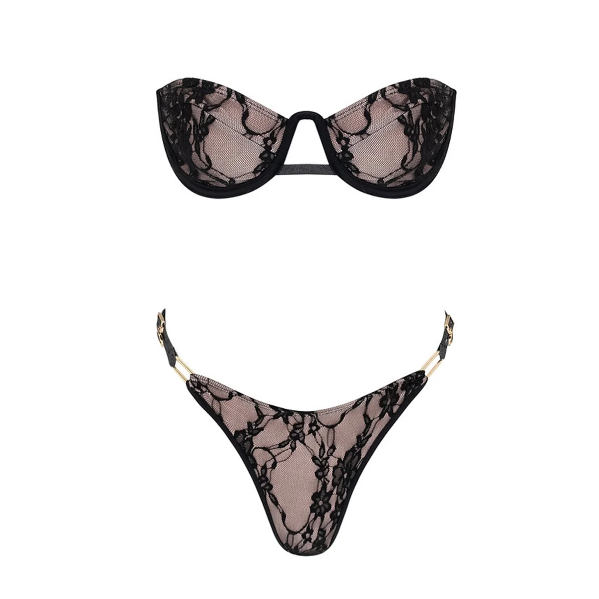 3 قطعة رفع بيكيني 2026 جديد ملابس السباحة النساء مثير ملابس السباحة الإناث العصابة Biquini الأسود الدانتيل ثوب السباحة لباس سباحة بحر