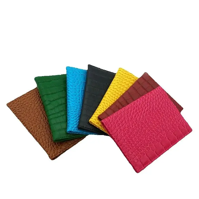 Fashion Crocodile Embossing Passport Cover Print Girls Boys ID Card Holder Travel Ticket Passport Case