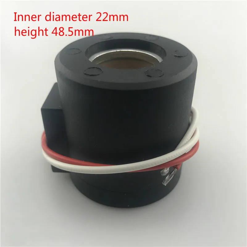 

Solenoid hydraulic valve coil Engineering vehicle coil internal diameter 22mm height 48.5mm DC24V