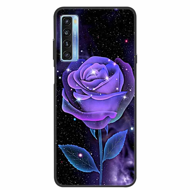 For TCL 20L Case Cute Painted Soft Silicone Back Cover for TCL 20L+ Plus T775H Phone Cases TPU Bumper For TCL 20S 20 L T774H