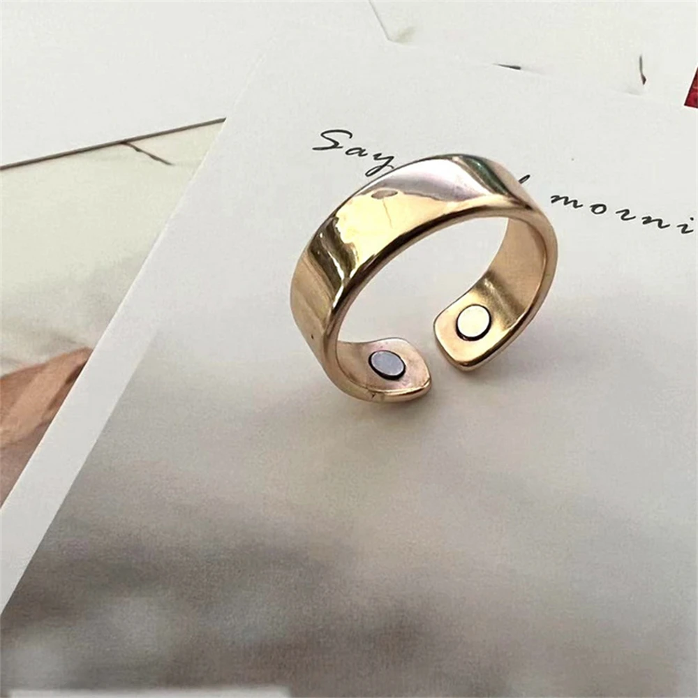 1 Pc Resizeable Magnetic Rings For Women Men Weight Loss Care Fitness Opening Finger Ring Power Therapy Magnets Gifts Jewelry