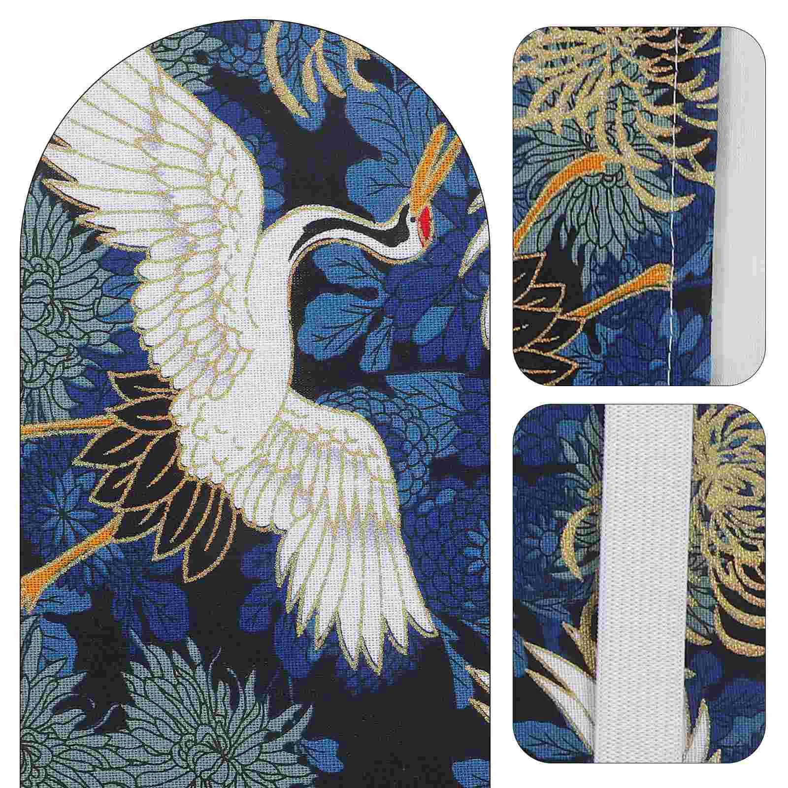 Book Cover Sleeve Protector A5 Book Covers Hardcover Soft Cloth Book Protector Flower Pattern Adjustable Book Sleeve Notebook