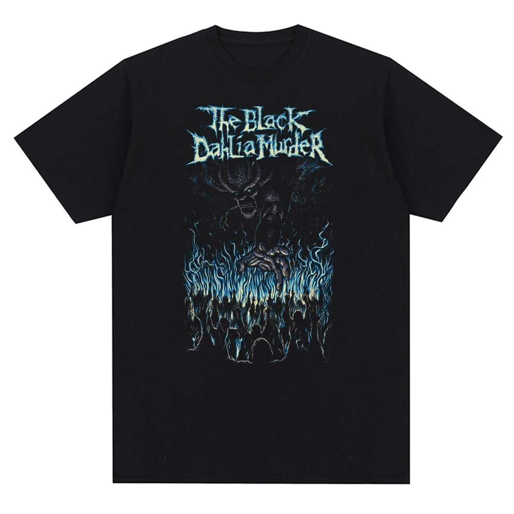 New Fashion Women/Men's Short Sleeve T Shirts The Black Dahlia Murder Death Metal Band Print Casual Tshirts Harajuku Styles Tops