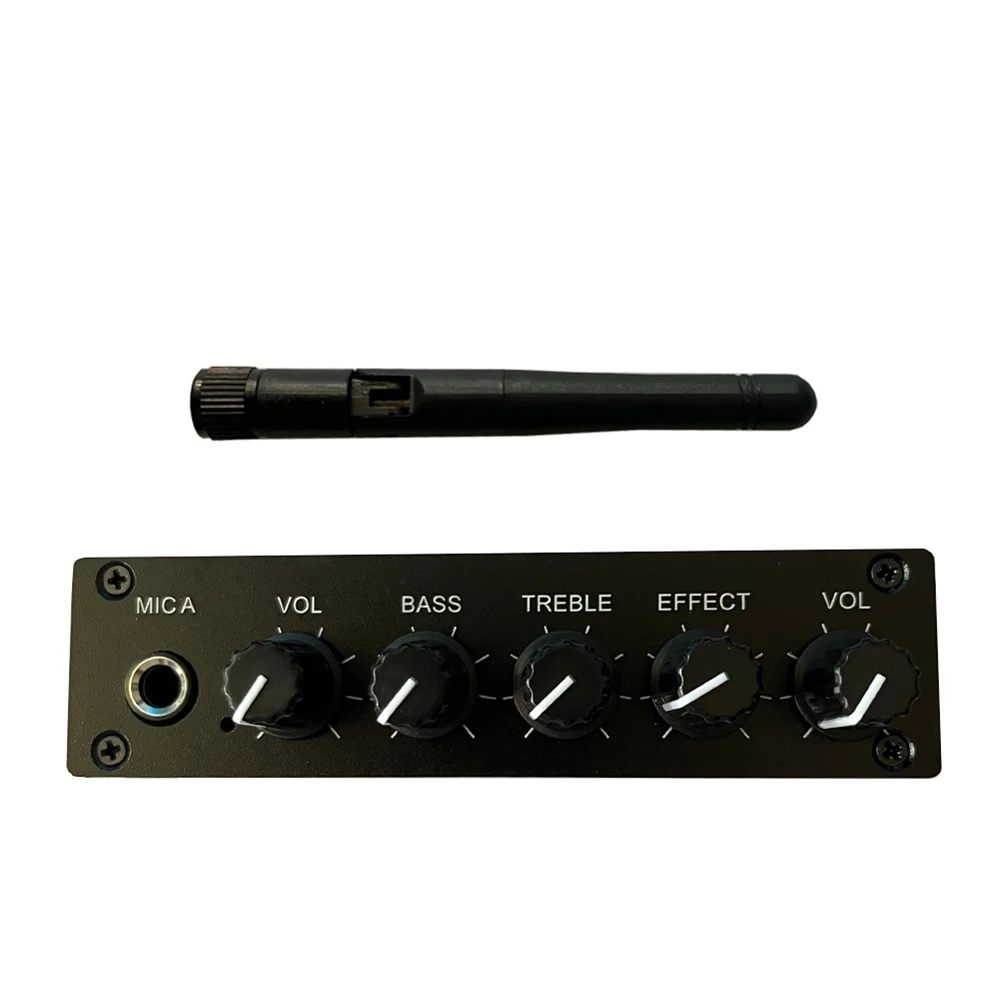 A45U MK-88 Bluetooth Coaxial Decoder Stereo Preamplifier Audio Amplifier Mixing Board With DC 12V Power-Adapter US Plug