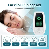 Ear Clip Microcurrent Sleep Aid Device Insomnia Stress Anxiety Relief Pulse CES Therapy Instrument Electronic Sleep Instrument