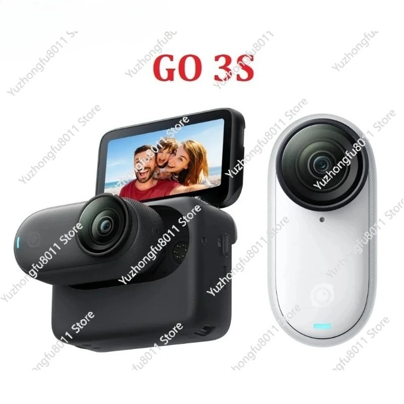 

GO 3S Mini Action Camera 4K 10m Waterproof Small Tiny Stabilization Sport Cam Insta 360 GO3 GO 3 For Vlog