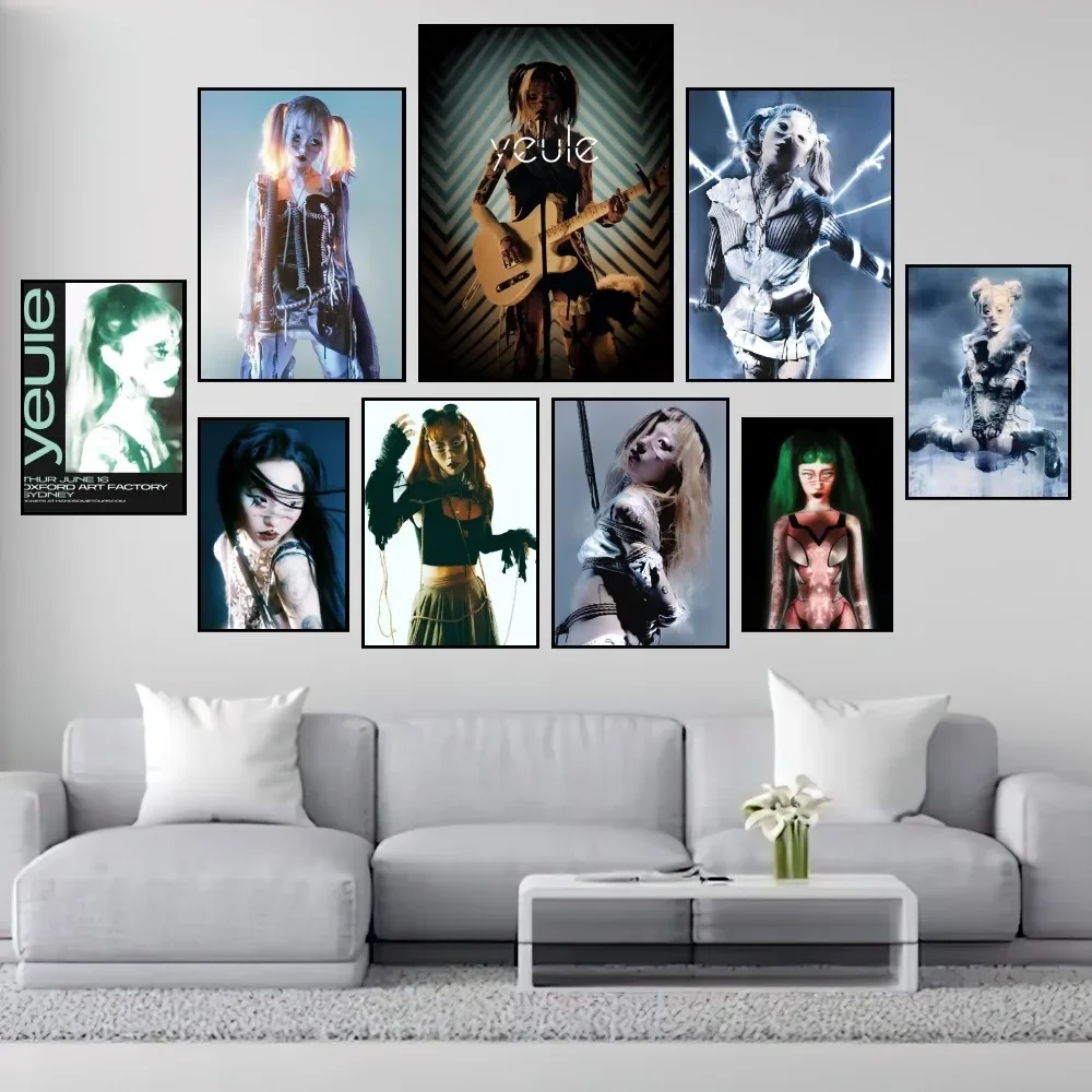 

Singer Yeule Softscars Poster Prints Wall Painting Bedroom Living Room Decoration Office Small