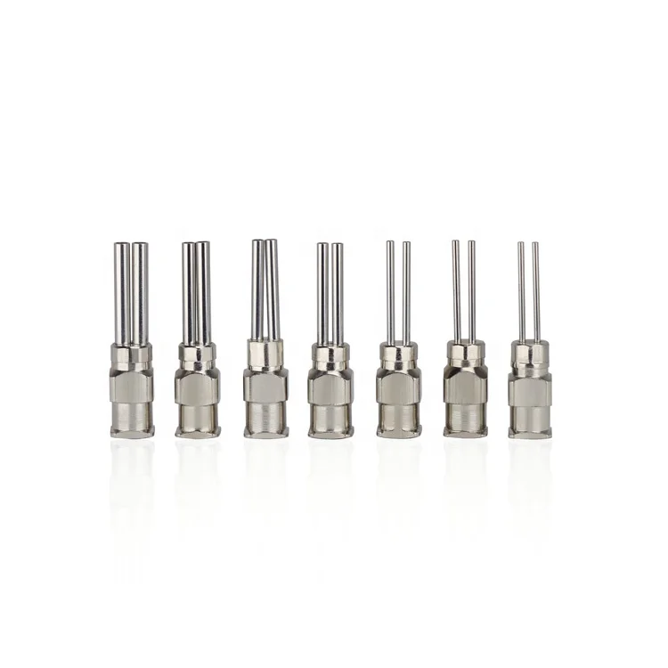 

Double-Tube Metal Needles 1/2 Inch - High Precision Stainless Steel Dispensing Tips