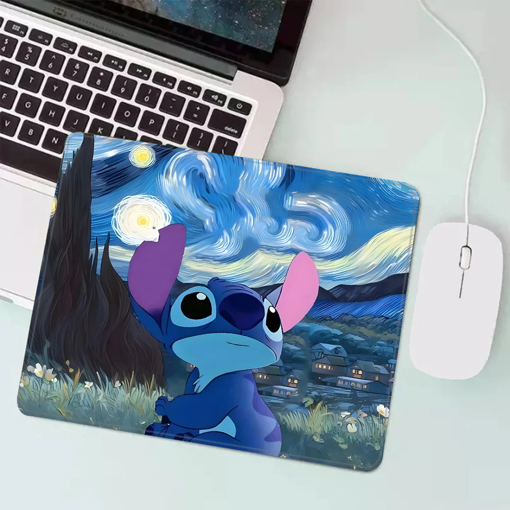 Cute Cartoon Stitch Gaming Mouse Pad XS Small Mousepad For PC Gamer Desktop Decoration Office Mouse Mat Deskmat Rug